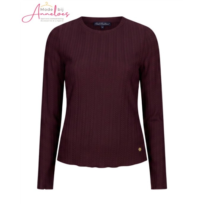 Red Button Shirt Structuur SRB5162 Burgundy Red Button Shirt Structuur SRB5162 Burgundy